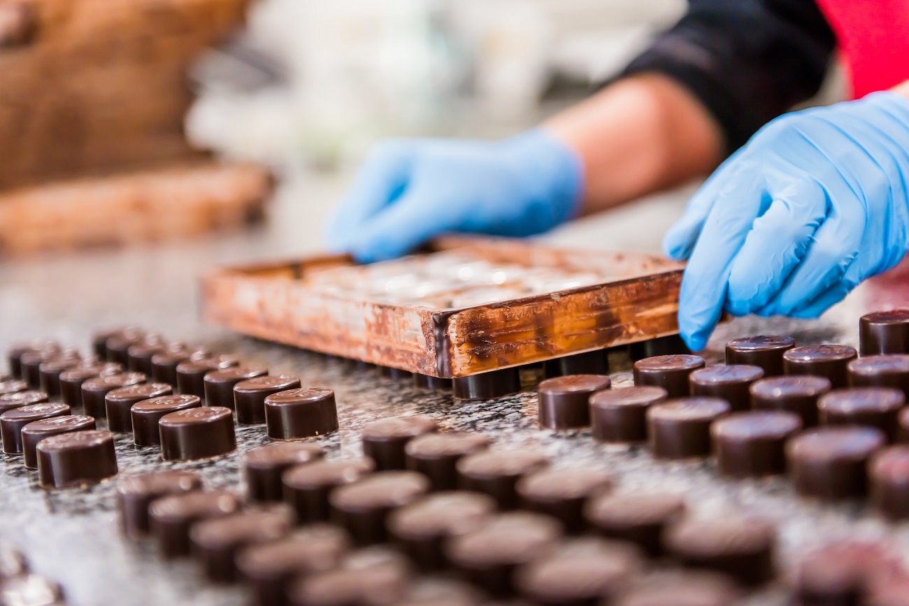 Pralines belges au Luxembourg